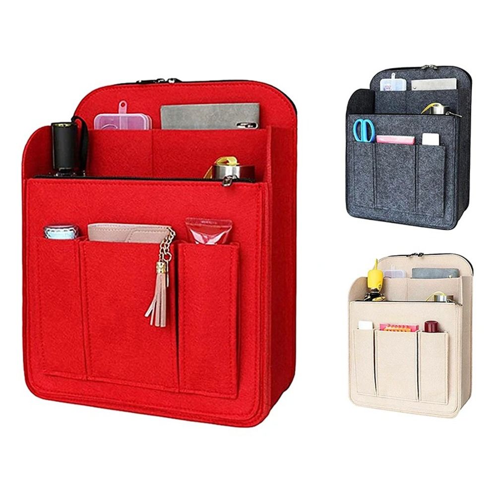 Backpack Insert Organizer - Tas Dalam Ransel Multi-Saku yang Tahan