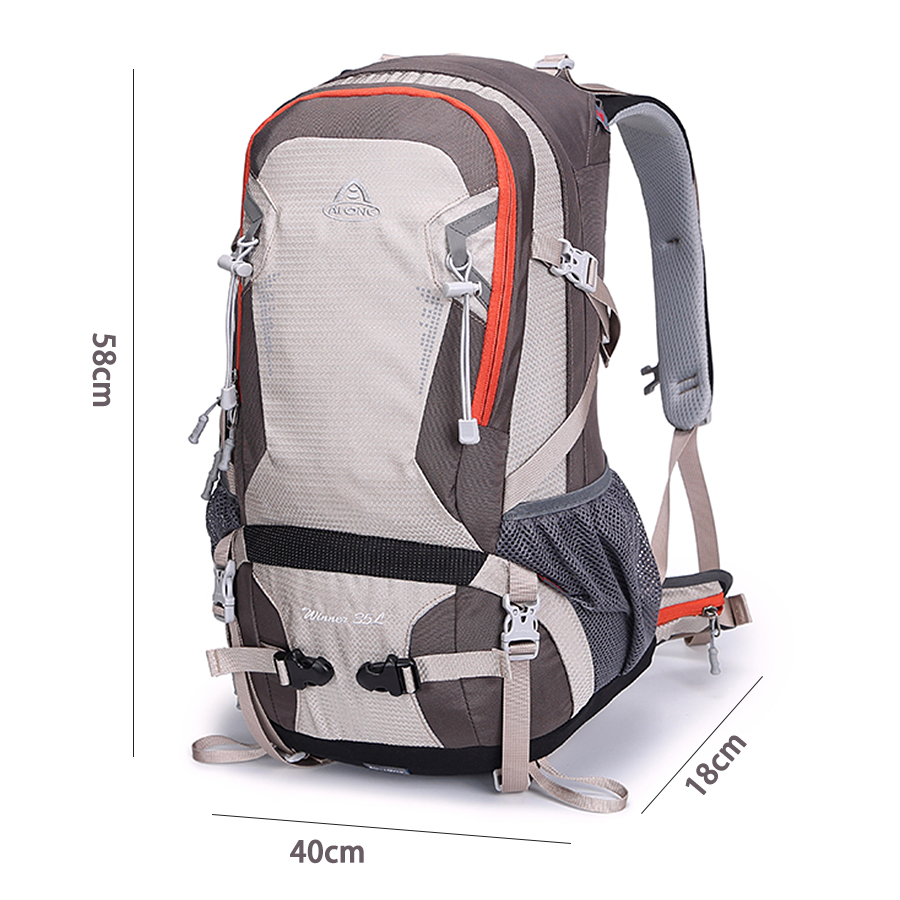 Ransel mendaki bepergian luar  - Rain Cover Backpack ulasan dan harga