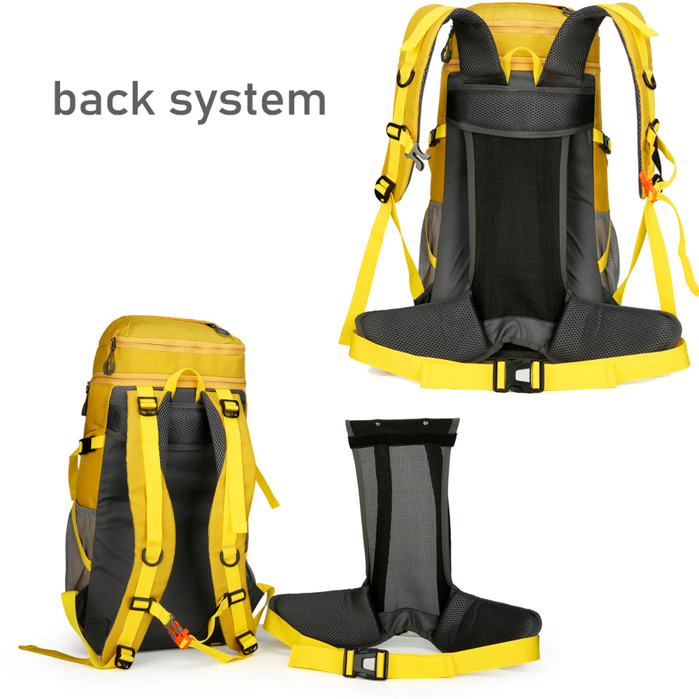 Tas ransel Kemah anti air 50l, - Rain Cover Backpack ulasan dan harga