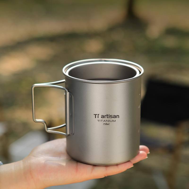 Tiartisan Mug Berkemah Titaniu - Foldable Backpack Small ulasan dan harga