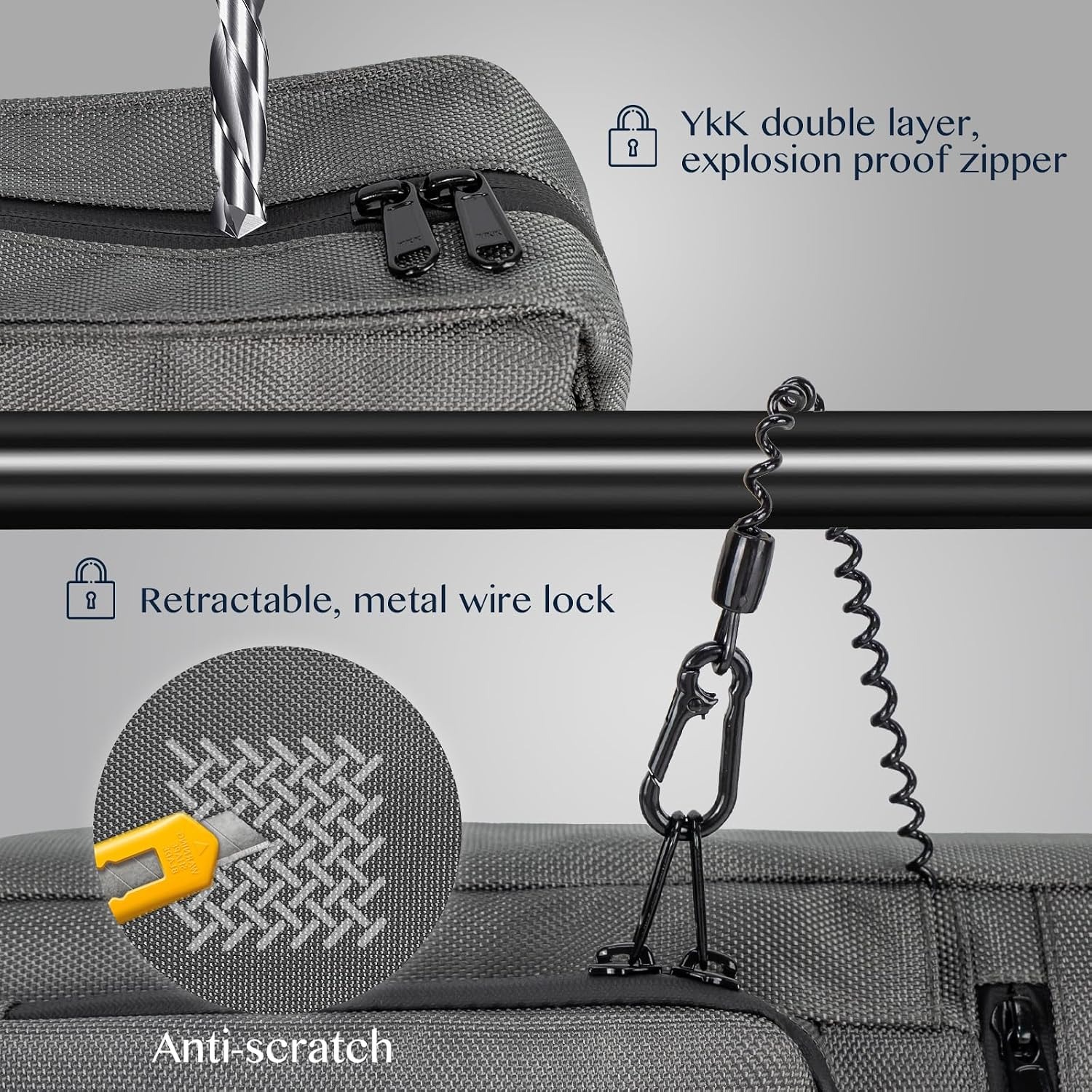 Tas Ransel Selempang Anti Mali - Travel Backpack Anti Theft ulasan dan harga