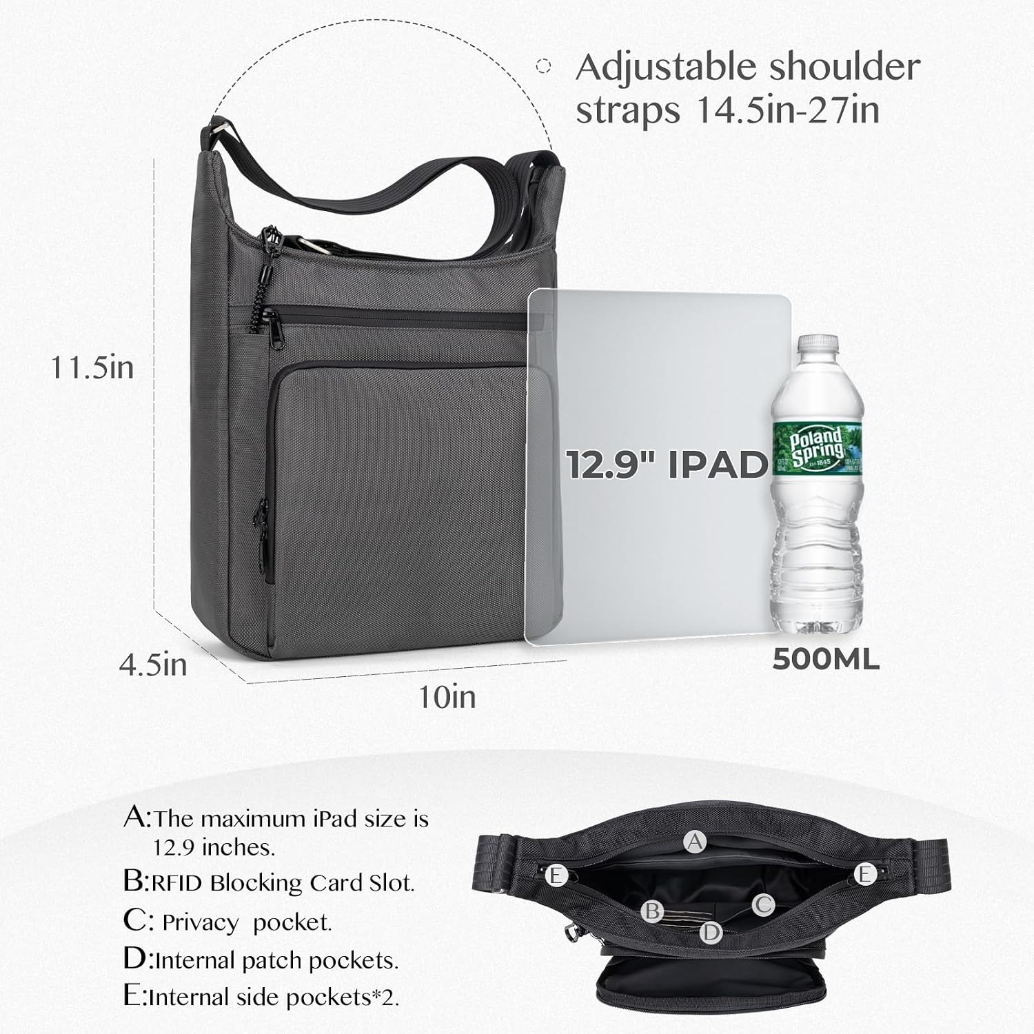 Tas Ransel Selempang Anti Mali - Travel Backpack Anti Theft ulasan dan harga