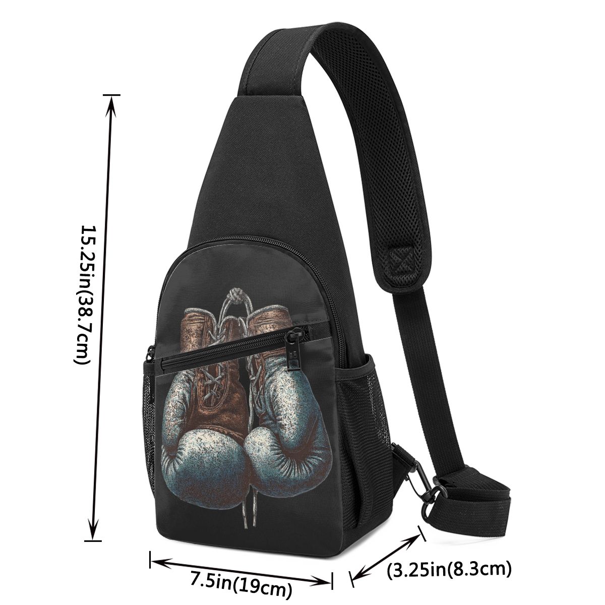 Tas Dada Sarung Tinju Kickboxi - Sling Backpack Shoulder ulasan dan harga